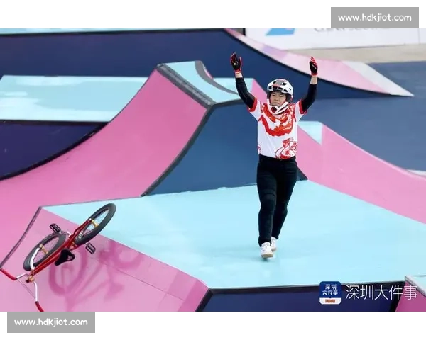 十五运自由式小轮车决赛深汕收官 诞生三枚里程碑奖牌